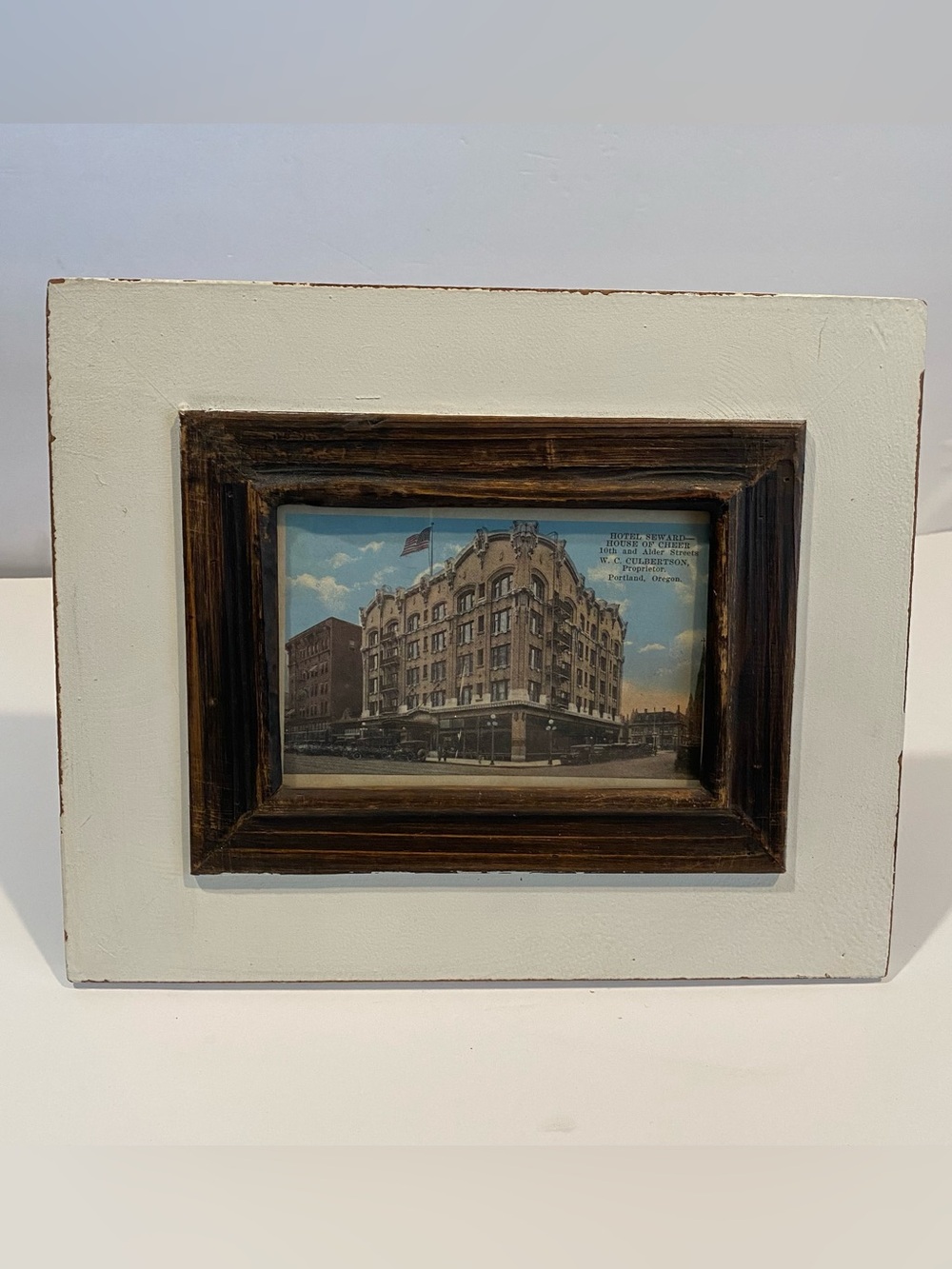 Vintage Hotel Seward "House of Cheer" Framed Postcard – Portland, Oregon